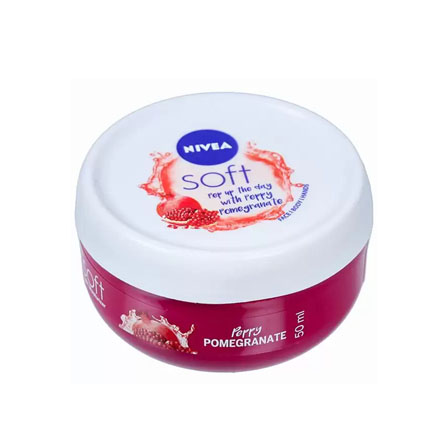 Nivea Moisturiser Soft Light Peppy Pomegranate